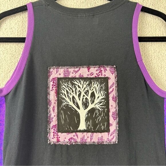 Skull Colorful Fairygoth Punk Whimsical Tank Dress Vegas Rabbit S/M - Picture 6 of 10